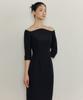 Lucirju Off The Shoulder Dress (Black)
