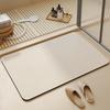 Mata chłonna wodę z ziemi okrzemkowej w stylu francuskim Mata podłogowa do łazienki Mata pod stopy do toalety Mata pod drzwi Wejście Szybkoschnący Antypoślizgowy Dywan