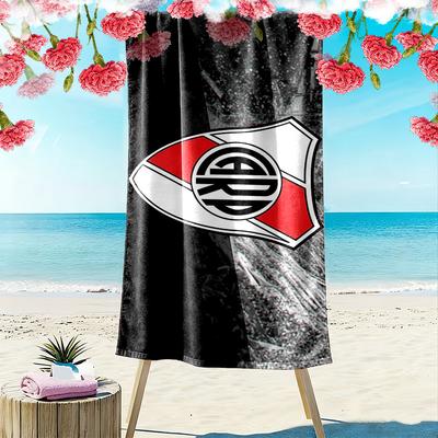 River Plate CARP Print Beach Towel, Large Soft Quick Dry Towel for Beach Camping Swimming
