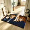 Anime K-K-ON! Carpet Bathroom Anti-slip Mat Door Mat Home Decoration Mat Entrance Door Mat Scratch-resistant Door Mat