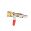 Adjustable Water Flow Valve Quick Connect Valve Pressure Washer Fitting 1 4 Quick-connect Valve Easy Maneuverability