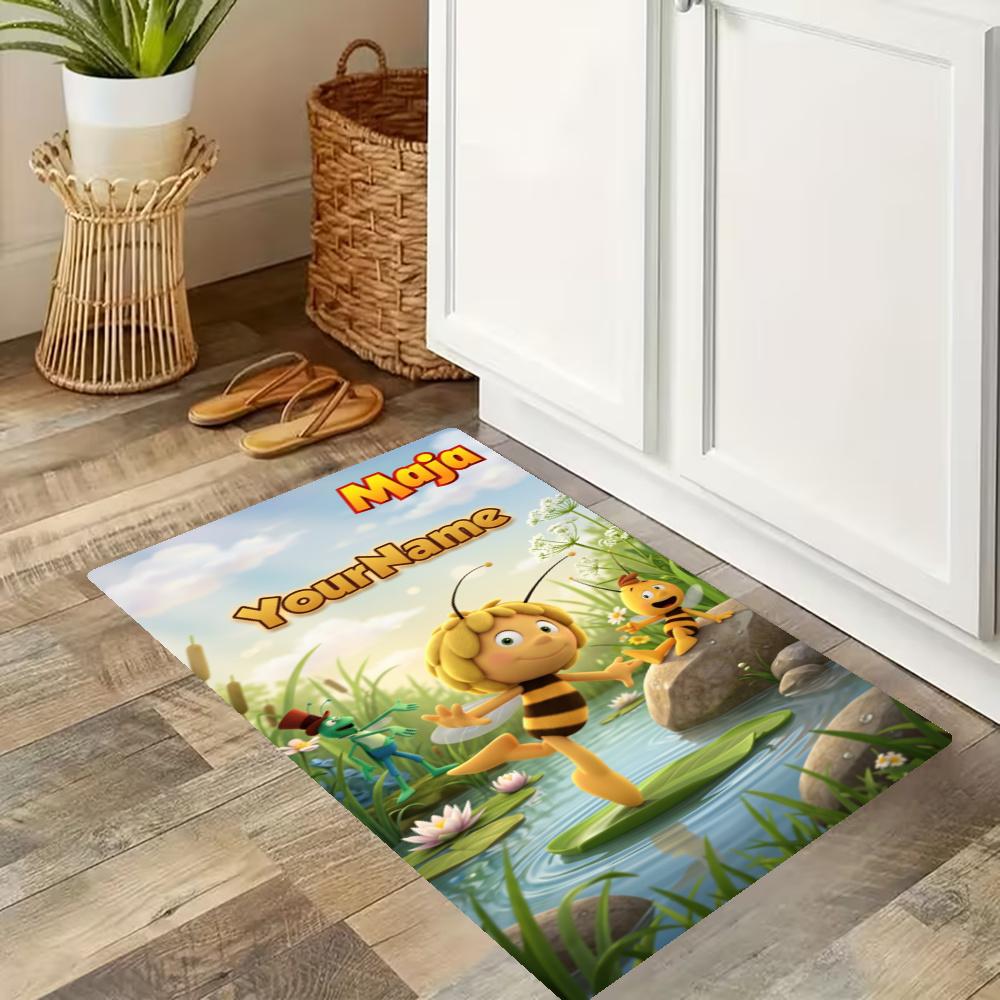 Biene Maja Customize Your Name Kitchen Rug Runner Rug Laundry Mat Hallway Entryway The Best Gift Choice