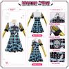 Monster High Frankie Stein Cosplay Kostüm Mit Kleid Und Accessoires Für Anime Rollenspiel