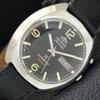 VINTAGE ORIENT AUTOMATIC 46941 JAPAN MENS BLACK COLOR DIAL WATCH A700683-5 R204-a700683