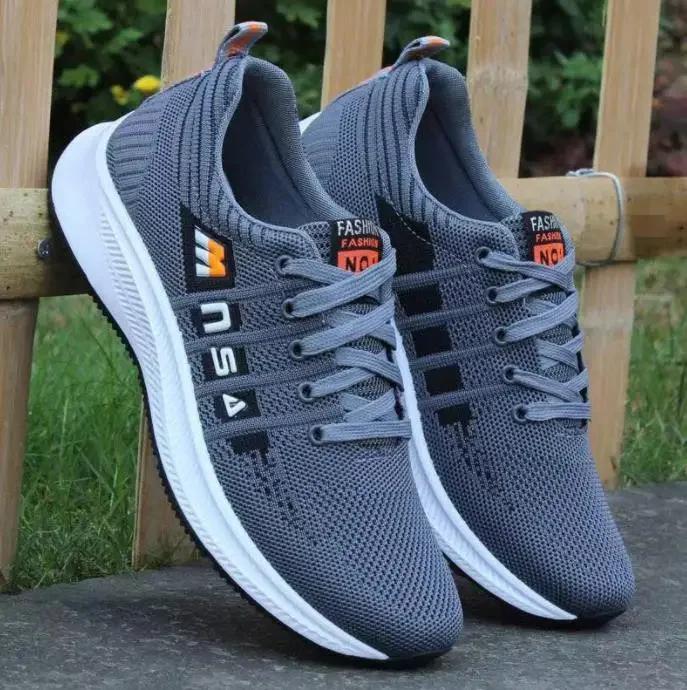Men's Sneakers Outdoor Sports Comfortable Knitting Mesh Breathable Running Male Casual Men Sport Shoes for Men 2024 New