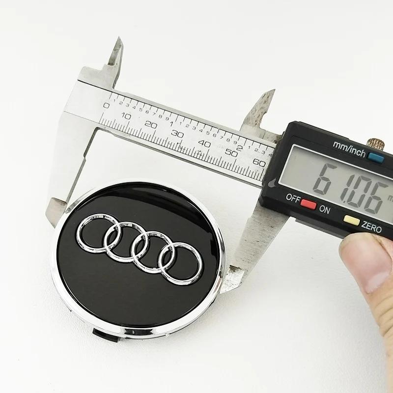 Audi 4 60mm/61mm/68mm/69mm car wheel hub center cover replacement cover accessories suitable for A3 A4 A5 A7 Q2 Q3 Q5 Q8 TT RS