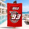 1PC Mm93 Microfiber Beach Towel, Soft Lightweight And Quick-Dry, Ideal for Summer Travel, Beach Essential, Swimming Pool Gift