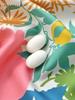 Fresh colorful tropical forest printed natural silk twill women scarf real silk scarves ladies spring autumn shawl luxury gifts