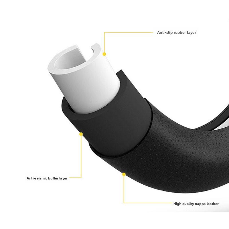 For Leapmotor B10 2025 2026 Leather Car Steering Wheel Cover Breathable Non-slip Auto Steering Wheel Accessories