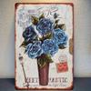Retro Metal Tin Sign Poster Wall Art Decor