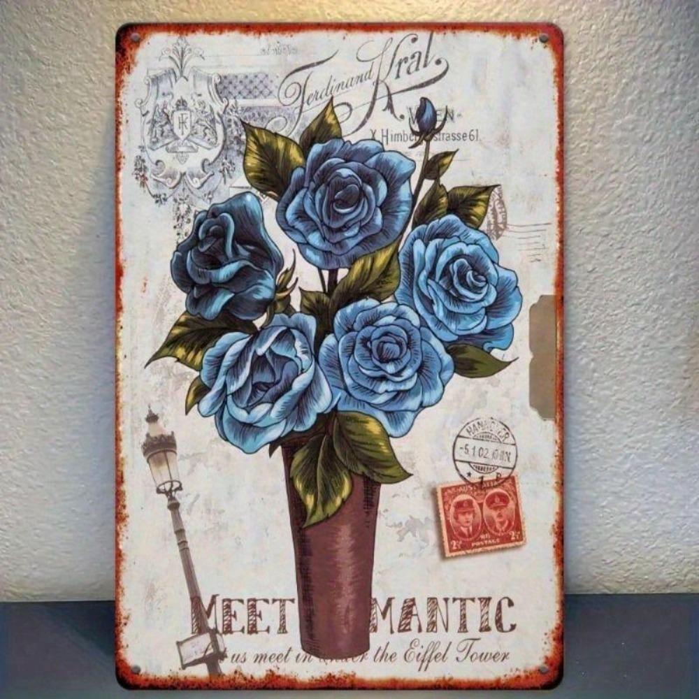 Retro Metal Tin Sign Poster Wall Art Decor