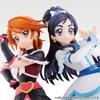 Ichiban Kuji Pretty Cure Forever A Prize Cure Black Figure B Prize Cure White Figure Complete Set of 2 Hearts!