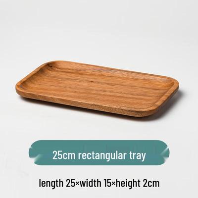 Walnut & Acacia Wood Serving Tray