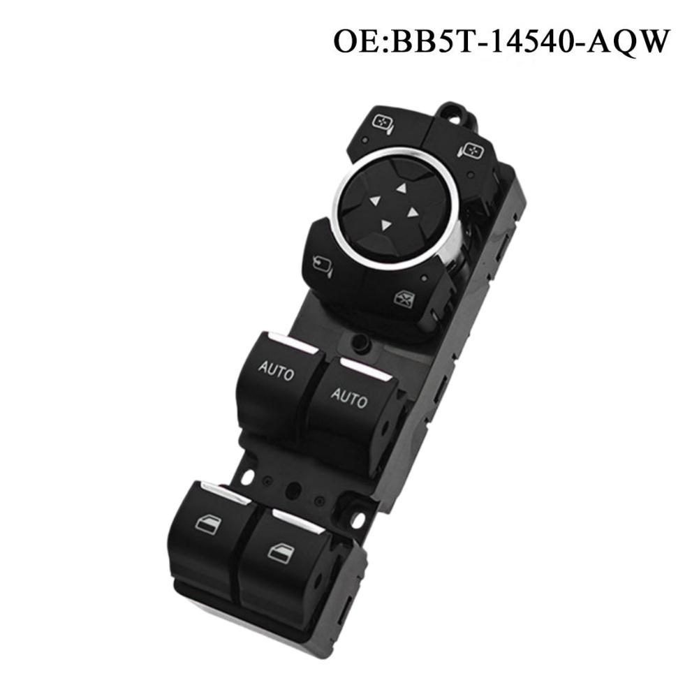 Driver Side Power Window Switch Compatible with For Ford For Explorer 2011 to 2015 and 2011 to 2015 BB5T14540AQW