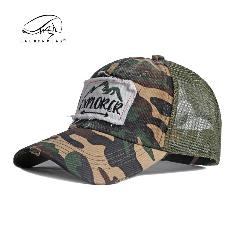 

Spring and summer hats Men s outdoor mountaineering tourism baseball caps Hollow mesh caps Women s caps Sunscreen sunshade sun caps Adjustable камуфляжний