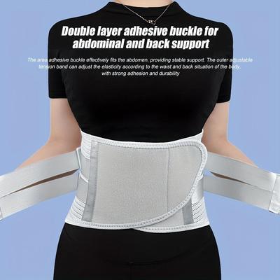 Cinture di supporto lombare adatte sia per uomini che per donne, caratterizzate da curve ergonomiche per il supporto e il sostegno della colonna vertebrale, sono ideali per la zona lombare, il lavoro