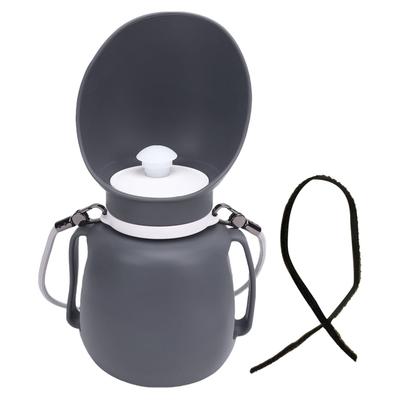 Garrafa de Água Portátil Dobrável para Cães à Prova de Vazamentos de Silicone para Viagem Dispensador de Água para Cachorros para Passeio
