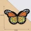 Pack Of 10 Embroidered Butterfly Iron on Patches Embroidered Fabric Patches Sew on Repair Patches For Clothing Jackets