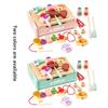 Grill Barbecue Wooden Toy With Educational Pretend Cooking Features Kids For