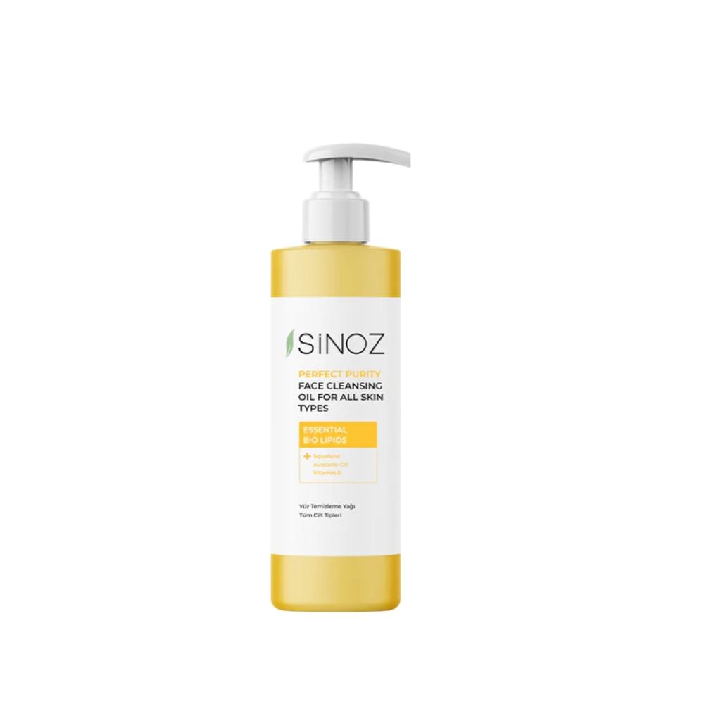 

Sinoz - Perfect Purity Face Cleansing Oil for All Skin Types, 400 ml - Nawilżajaco-odżywczy olejek do demakijażu twarzy
