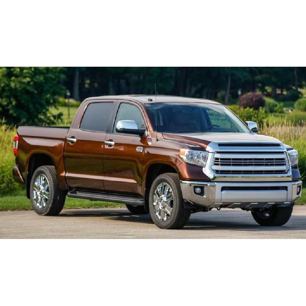 Chrome Mirror Covers Caps Fit for 2007-2019 Toyota Tundra 2008-2014 Toyota Sequoia