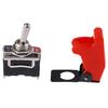 Toggle Switch Cover On/Off Switch Metal Lever Car Dash Light With Missile Cover