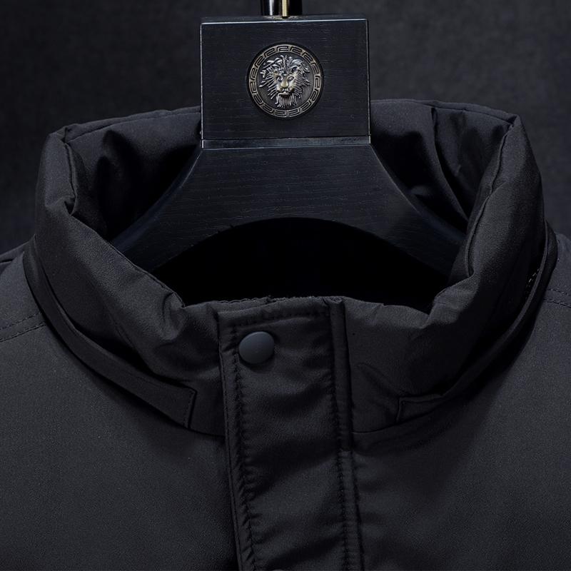 Plus Size L-7XL Høst Vinter Vest Hette Nye Uformelle Ermeløse Jakker For Menn Varme Parkas