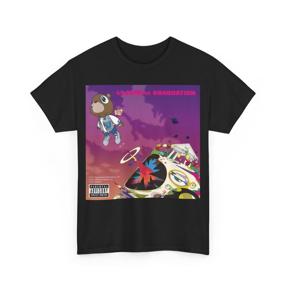 Kanye TShirt Graduation Shirt Hip Hop Tee Kanye Graduation Album Cover Shirt Unisex T-Shirt XXXXL