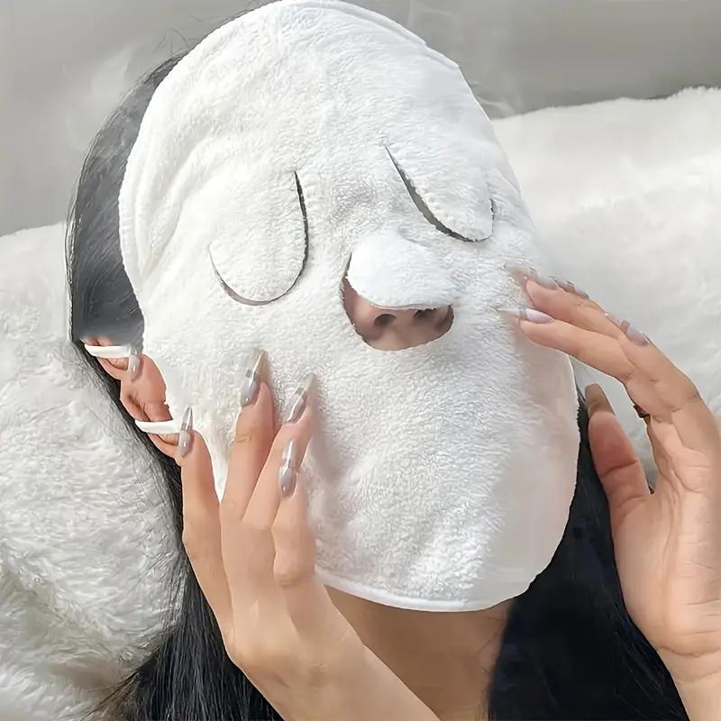 Skin Care Mask Cotton HOT Compress Towel Wet Compress Steamed Face Towel Opens Skin Pore Clean Compress Beauty Facial Care Tools