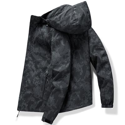 Männer Outdoor Wandern Jacken Wasserdicht Mit Kapuze Windjacke Mantel Männer Frühling Herbst Neue Casual Jacke Männer 5XL