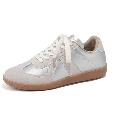 Herren Freizeitschuhe Mann Vintage Deutsche Sport-Trainingsschuhe Schnürschuhe Leichte Bequeme Sneaker Damen Skatebord Laufschuhe Neu