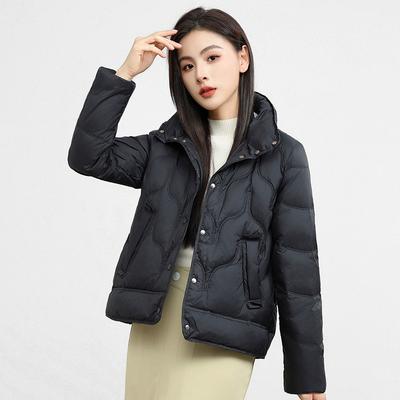 Kurze Daunenjacke Mantel Damen Dick Winter Weiblich Entendaunen Neu