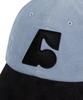 ONRIDPROJECT Applique Symbol Corduroy Two-Tone Ball Cap - Sky Blue