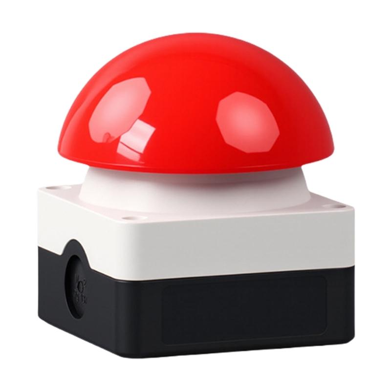 

Resetting Spherical Mushroom Head Emergency Stop Button Switches Workshop Switches for Secure & Efficient Operations червоний