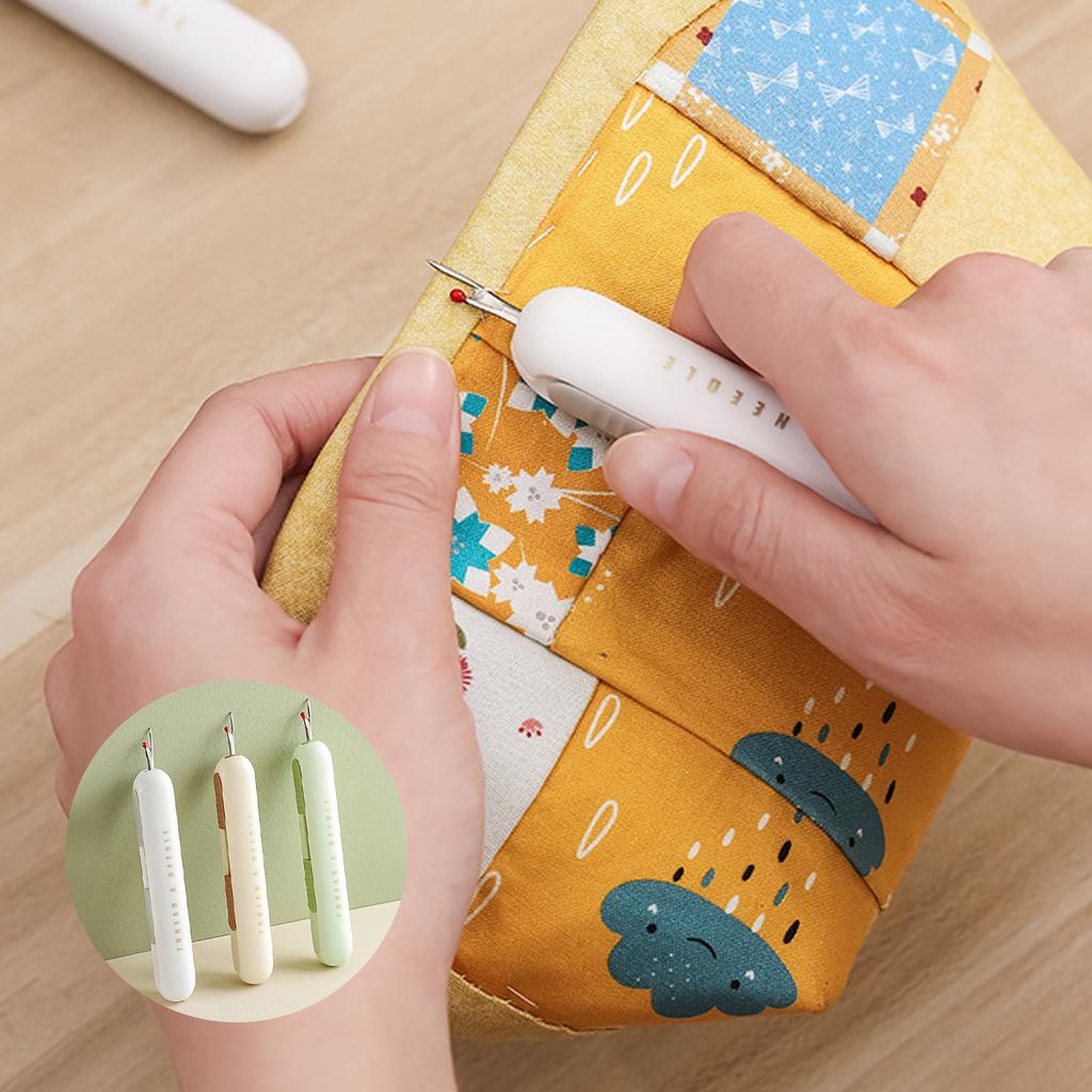 2 In 1 Needle Threaders Sewing Seam Rippers Stitching Remover And Threader Household Manual Sewing Tools Sewing Accessories
