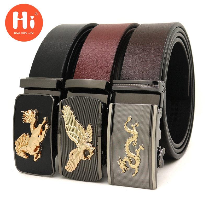 

Привет мужской кожаный ремень Роскошные дизайнерские ремни Мужчины Высокое качество Мужской ремень с металлической пряжкой
