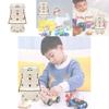 Intelligent Sensing Coin-eating Robot Diy Wood Material Science Experiment Toy For Elementary Students Ha-a03