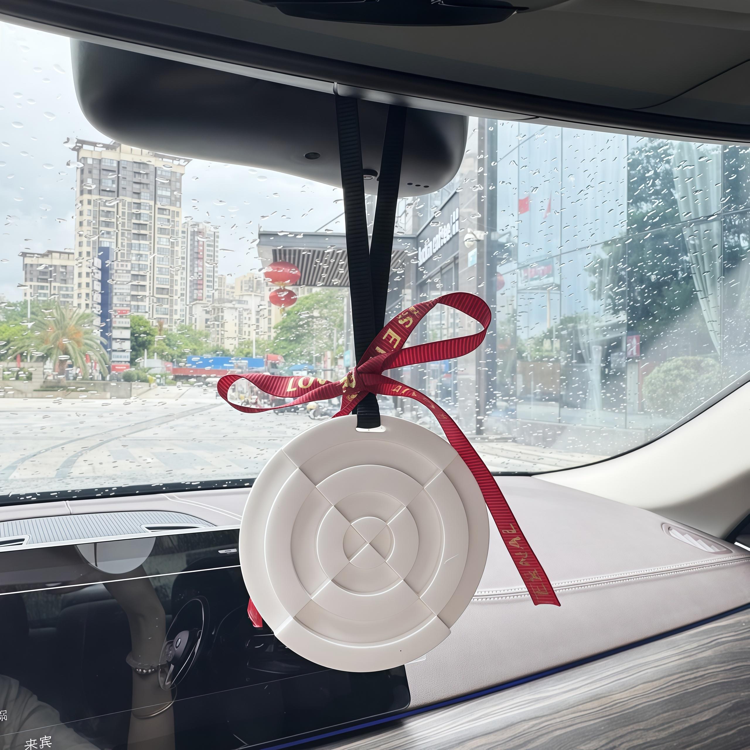 

1 шт. Круглый геометрический автомобильный освежитель воздуха, подвесное украшение, для ванной, спальни, гардероба, ароматерапевтический гипсовый кулон, камень-диффузор, We