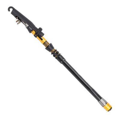 Mini Portable Ultralight Carbon Fiber Telescopic Fishing Rod Sea Fishing Rods1.8 M