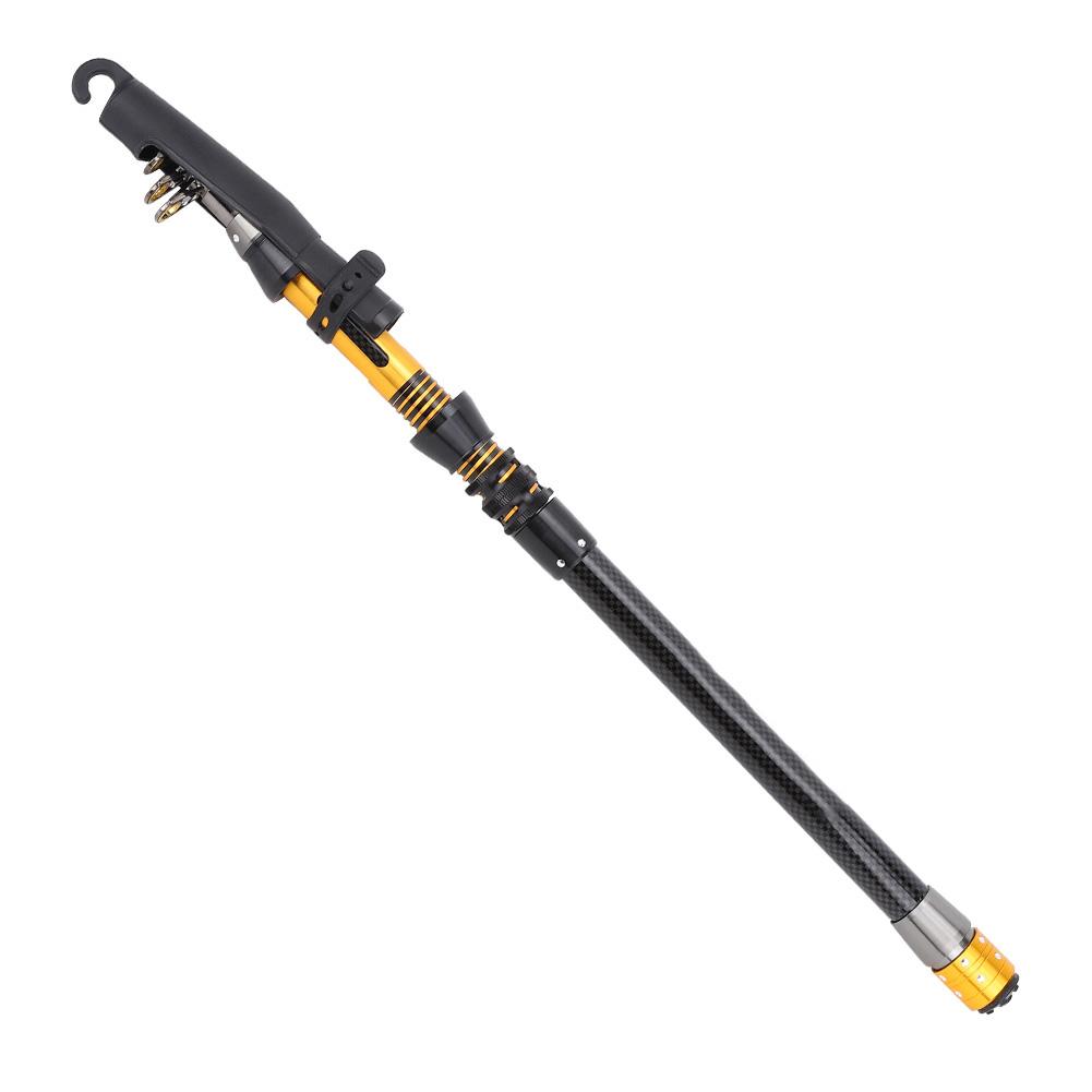 Mini Portable Ultralight Carbon Fiber Telescopic Fishing Rod Sea Fishing Rods1.8 m