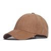 Fashion Suede Baseball Caps For Men Women Autumn Winter Solid Retro Snapback Hip Hop Hat Unisex Street Adjustable Sun Visor Caps