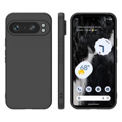 Silicone Phone Case for Google Pixel 9 Pro Matte Bumper Soft Cover Cases for Google Pixel 9A 9 8A 8 7 6 Pro 5 4A 3 2 XL Fundas
