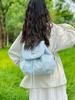 High-End Rucksack für Damen im koreanischen Stil, niedlich, leicht mit Kordelzug, für Pendler und Ausflüge