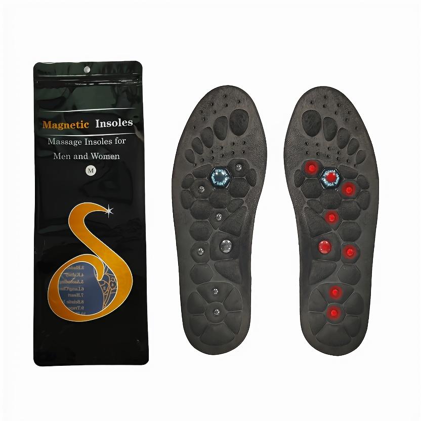 Magnetic Massage Insoles - Comfortable EVA Cushion Pads for Enhanced Foot Support, 1 Pair