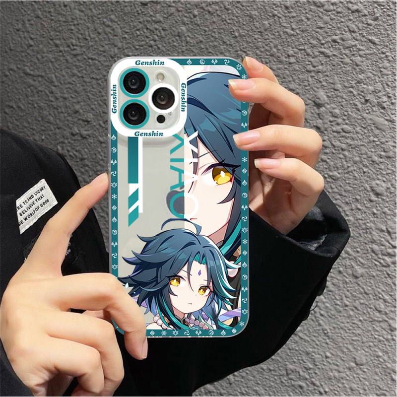 Anime Genshin Impact Phone Case for iPhone 11 12 13 Mini Pro Max 14 Pro Max Case Shell