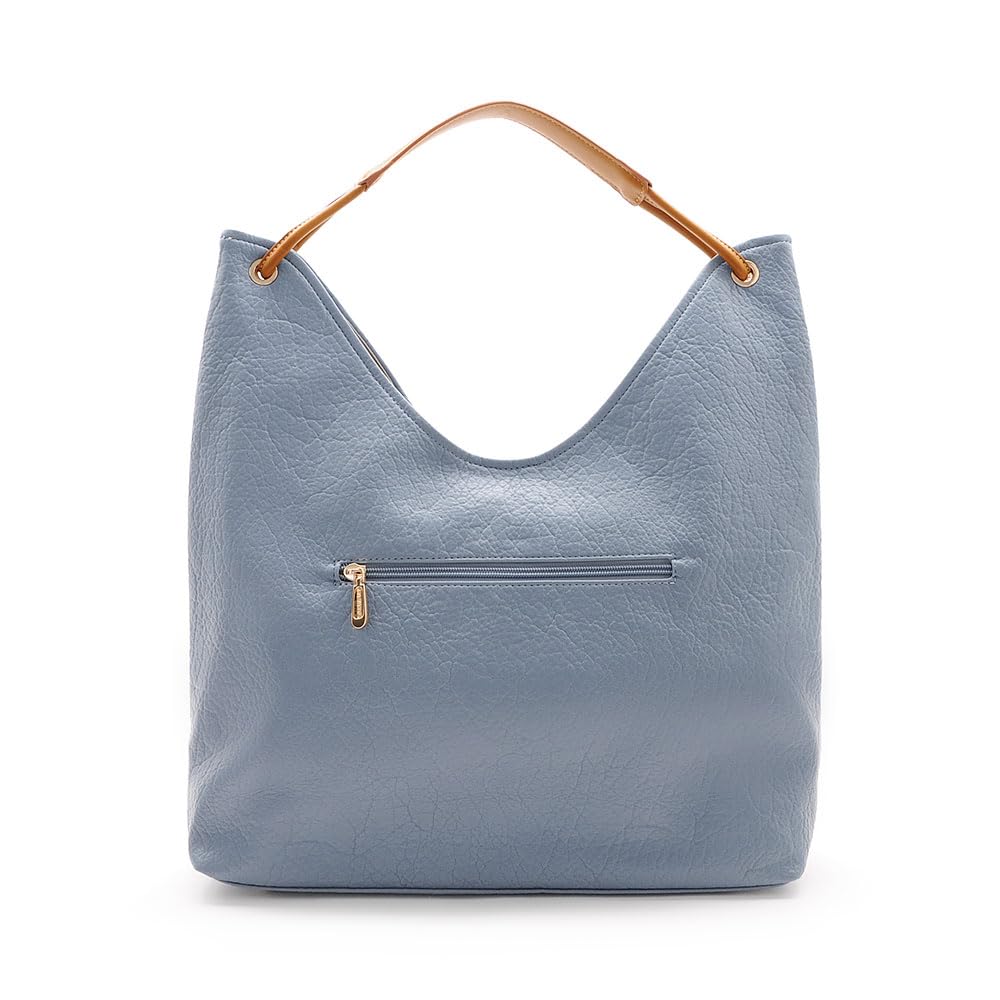 FIRANO Women's Round Curved Tote Bag (with Pass Case) 403105 Greige