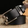 Men's Retro Leather Cowhide Pin Buckle Belt