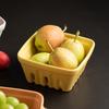 ZISIZ Nordic Ceramic Fruit and Drain Basket