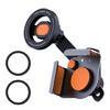 Car Phone Holder for Central Control Screen Magnetic Car Phone Holder 360 Degree Rotation Screen Side Phone Holder