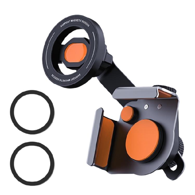 Car Phone Holder for Central Control Screen Magnetic Car Phone Holder 360 Degree Rotation Screen Side Phone Holder